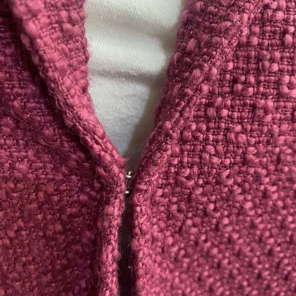 Alfred Dunner Women’s "Wine Country"  Merlot Blazer Jacket size 12 Pre‎ Owned - Picture 7 of 14